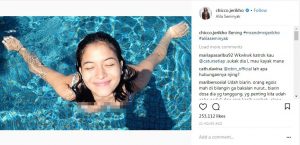 Unggah foto istri sedang berenang, Chicco Jerikho tuai banyak cibiran