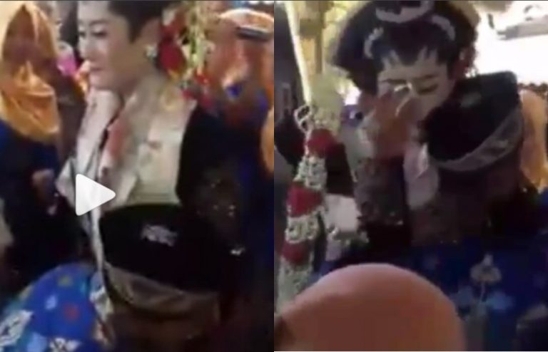 Video wanita nangis digendong pria lain di hari pernikahan ini viral ternyata ada kisah haru dibaliknya