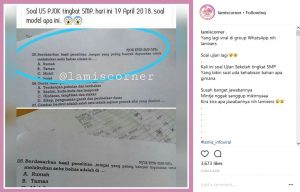 Soal ujian SMP ini viral, netizen sebut pertanyaannya bikin moral anak bangsa rusak, miris!