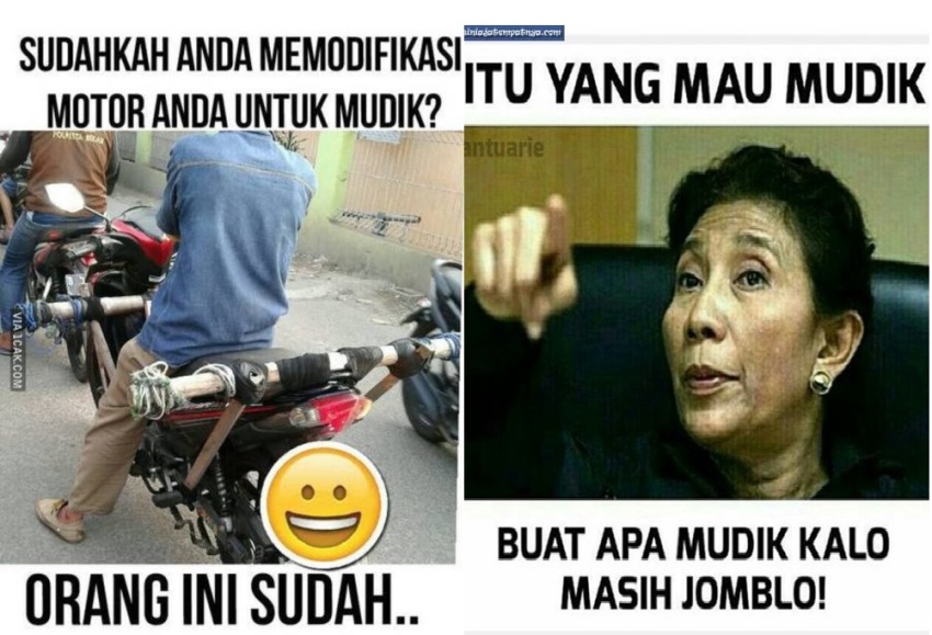 10 meme mudik kocak yang bikin perjalanan pulang kampung jadi meriah, bikin ngakak!