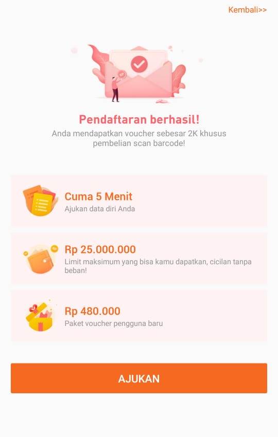 Cara daftar Akulaku terbaru, belanja nyicil tanpa kartu kredit.