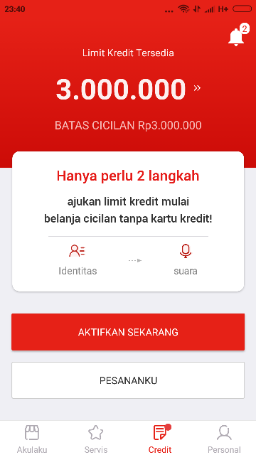 Cara daftar Akulaku, belanja online dengan cicilan tanpa kartu kredit