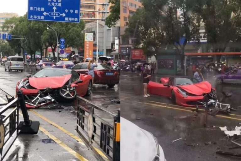 Gara gara video wanita ini hancurkan Ferrari Rp 9 miliar sesaat setelah keluar dari dealer