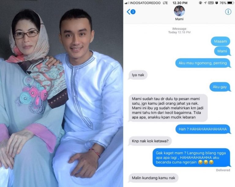 Pria ini kerjai ibunya dengan ngaku penyuka sesama jenis respon sang ibu mengejutkan Malin Kundang