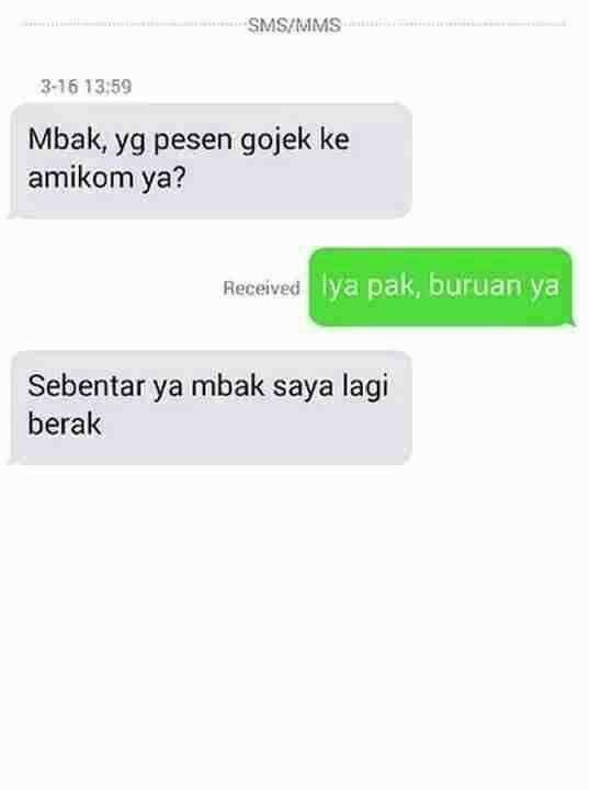 8 chat lawak ojek online dan customernya ini bakal bikin kamu ngakak