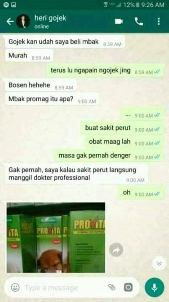 Modus kocak sekaligus ngeselin driver ojek online ini agar bisa deket sama pelanggannya