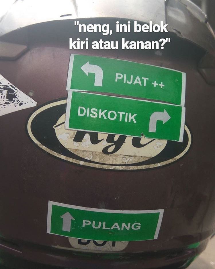 Pesan nyeleneh driver ojek online ini bikin penumpangnya senyum sendiri