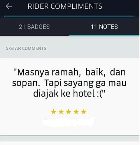 Review kocak penumpang ojek online ini lucunya nampol banget