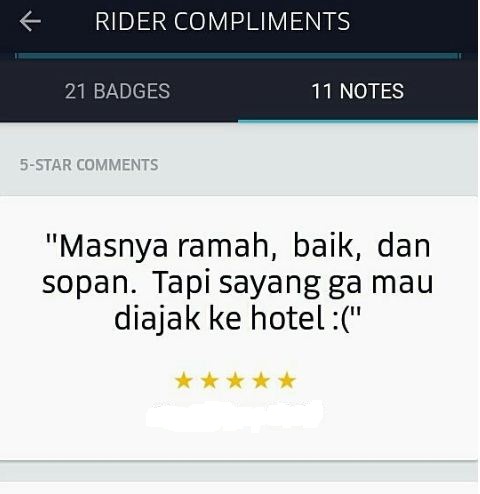 Review kocak penumpang ojek online ini lucunya nampol banget