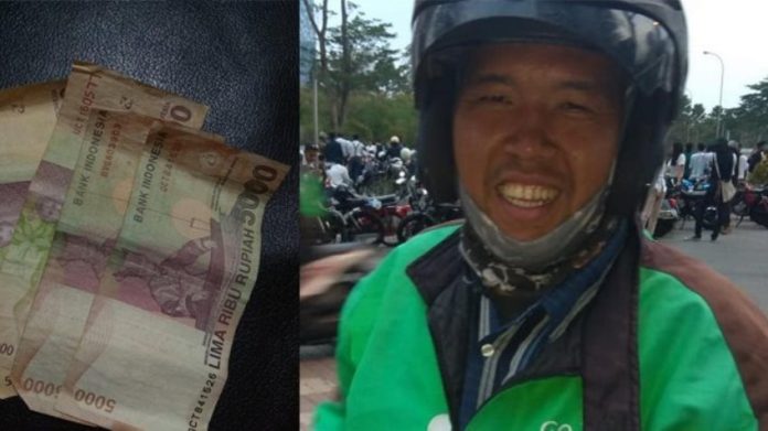 Kisah mengharukan, driver ojek online ini malu dengan jumlah uang yang didonasikannya untuk korban gempa bumi palu