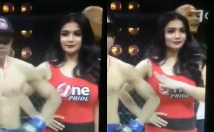 Video viral, nggak sengaja senggol panyudara Siva Aprilia, fighter MMA ini langsung minta maaf