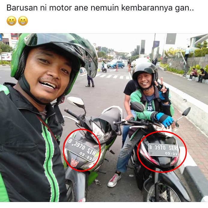 Momen kocak driver ojek online antar penumpangnya ini bikin ketawa ngakak