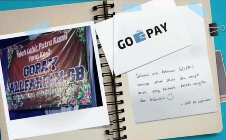 Anaknya diberi nama Gopay keluarga ini dapat kado istimewa dari Gojek