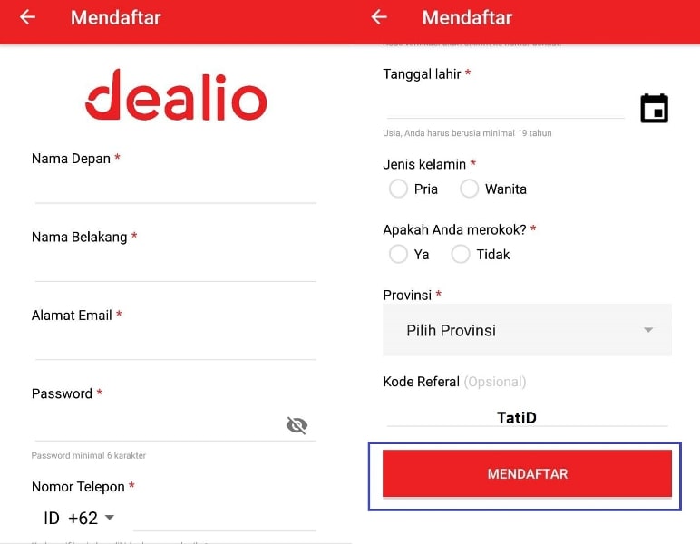 Cara mendapatkan pulsa all operator gratis