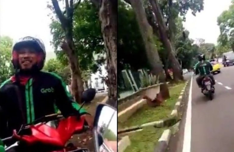Kocak Driver ojek online ini lupa bawa penumpangnya videonya bikin ngakak