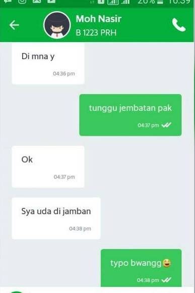 Bukannya narik malah setoran dulu