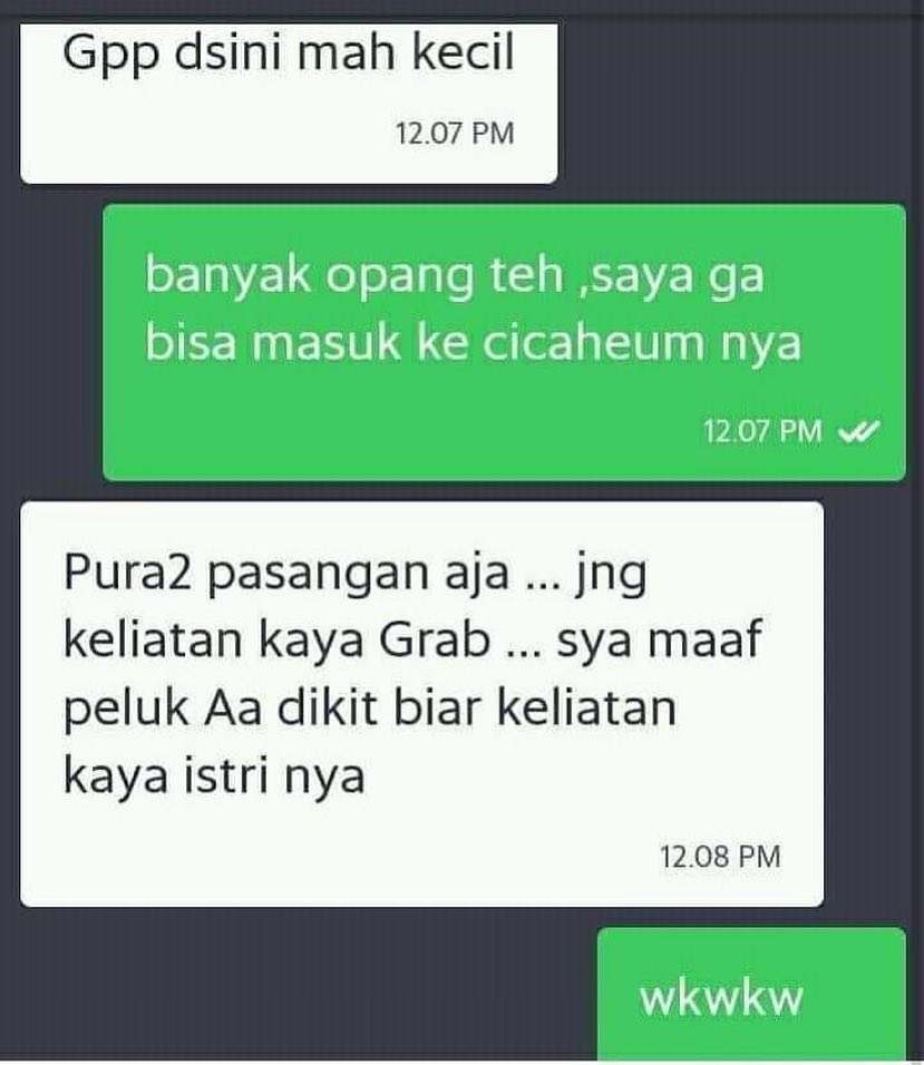 7 Komentar Dan Chat Penumpang Ojek Online Ini Bakal Bikin Netizen Auto Berpikir Ngeres Hageuy Com