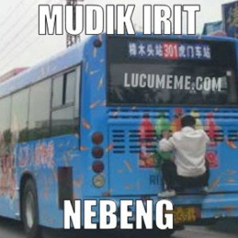 Meme Mudik Lucu