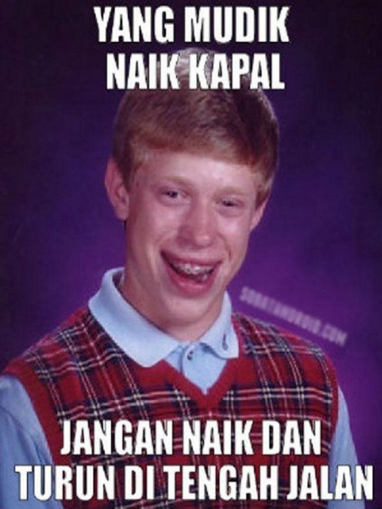 12 Meme mudik lebaran ini bisa bikin kamu jadi pengen ...