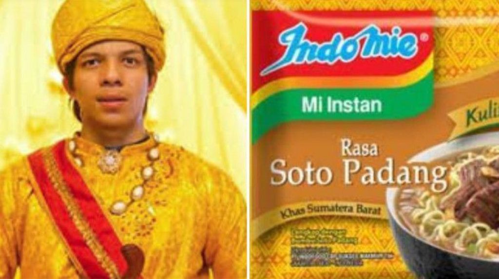 Kumpulan foto lucu Atta Halilintar vs bungkus Indomie, cari tau persamaannya yuk!