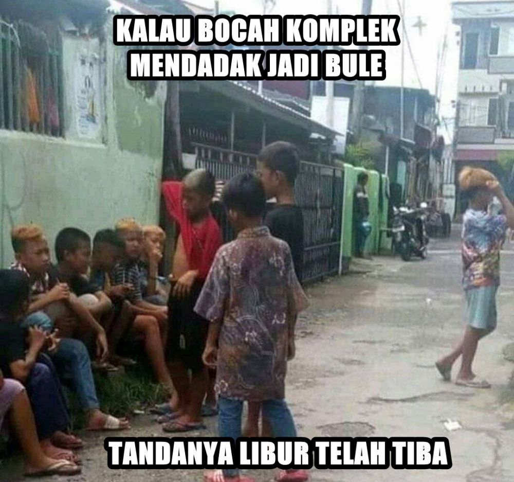 Meme libur sekolah berakhir