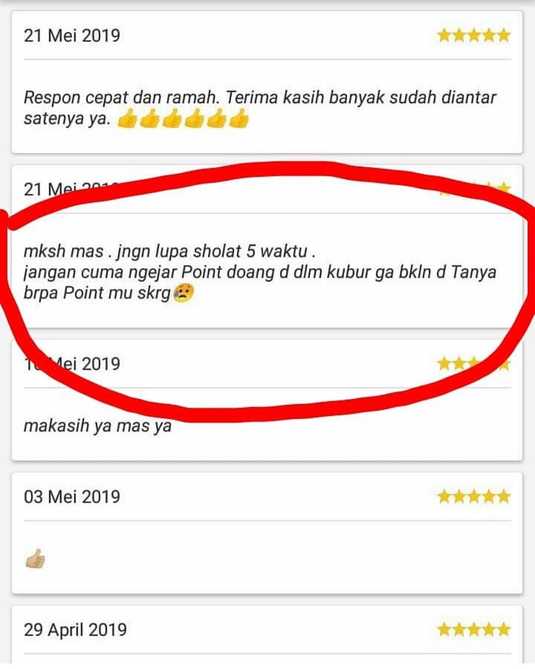 chat gokil ojek online