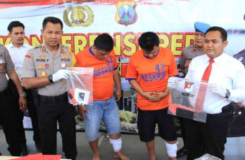 Dua perampok antar provinsi berhasil dibekuk polisi di Kediri