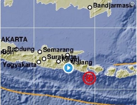 Gempa Bumi 6.0 SR Guncang Nusa Dua Bali Terasa Hingga Ke Jember