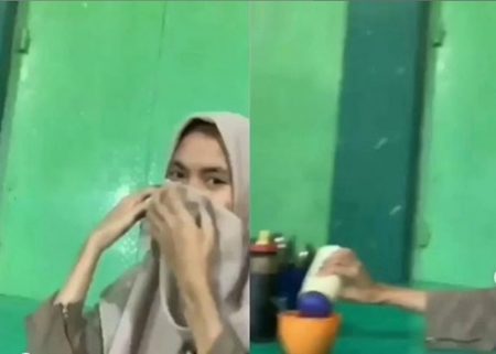 Viral video tak terpuji mahasiswi taruh garam ke tempat sambal di warung makan