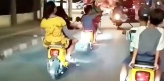 Viral video bocah pakai sepeda listrik migo dijalanan tanpa helm, nasibnya berakhir apes!