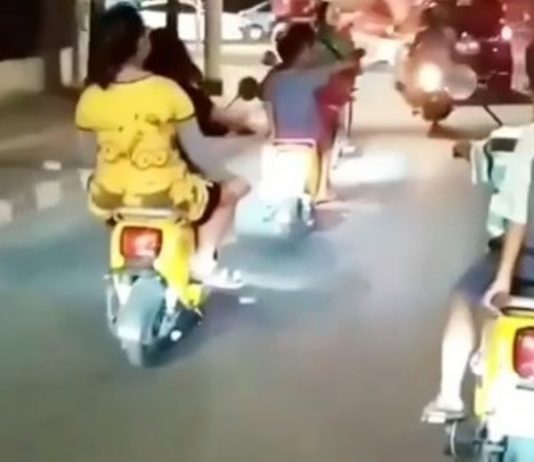 Viral video bocah pakai sepeda listrik migo dijalanan tanpa helm, nasibnya berakhir apes!