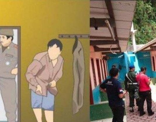 Demi bisa masuk ke kosan pacar, Cowok ABG di Kediri ini nyamar jadi cewek berjilbab