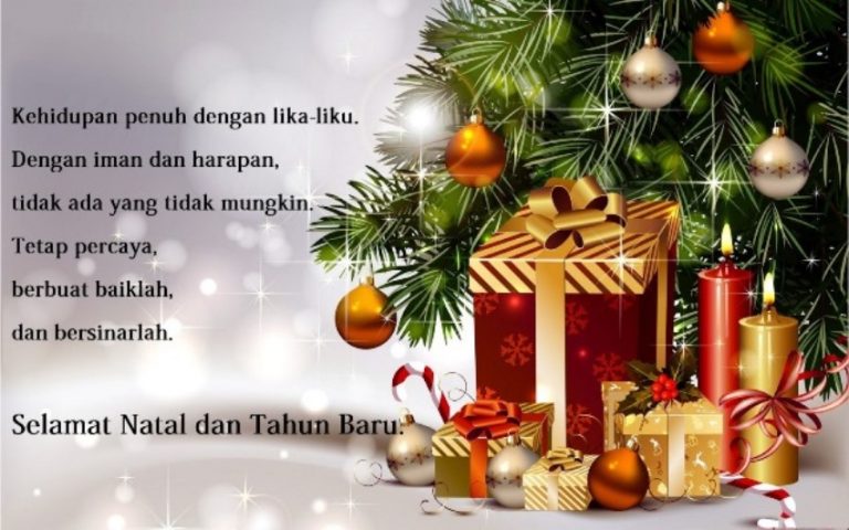 Gambar ucapan Natal 2019 yang indah dan menarik