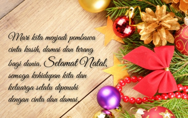 Gambar ucapan natal dan harapan