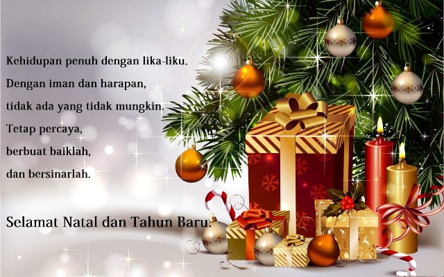 Gambar ucapan natal indah