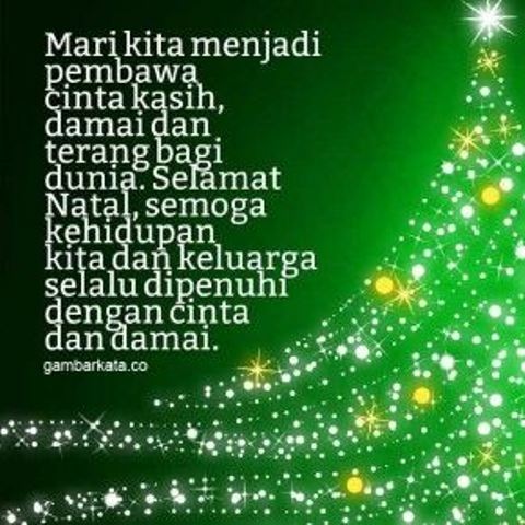 Gambar selamat natal menyentuh