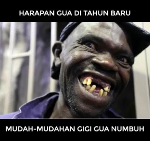 Meme lucu tahun baru