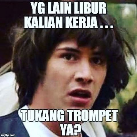 Meme tukang terompet