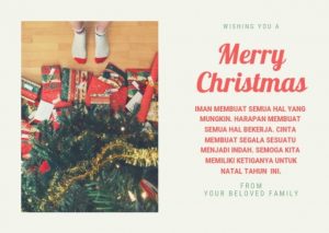 gambar ucapan natal untuk yang tercinta