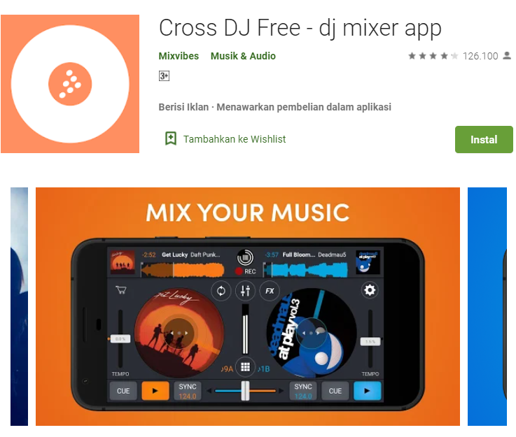 cross dj free