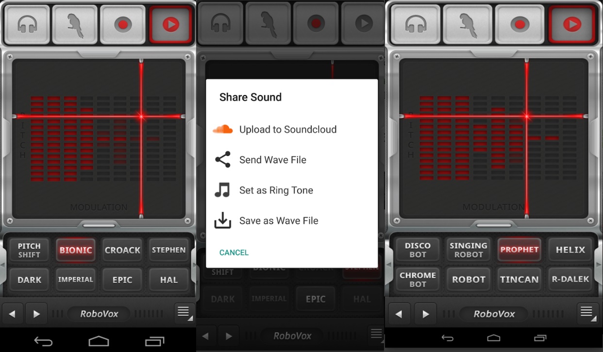 robovox voive changer