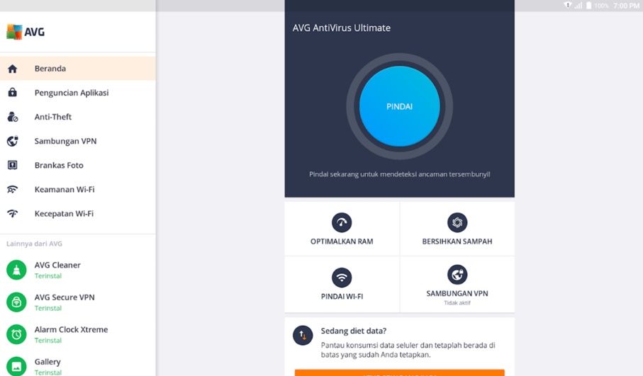 AVG Free Antivirus - Apk antivirus