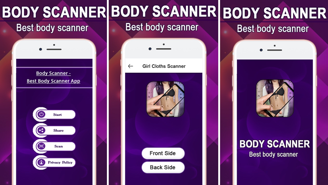 Body Scanner (prank) - apk kamera tembus pandang