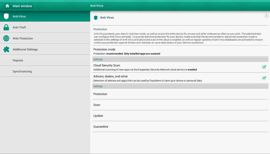 Kaspersky Security Cloud Free