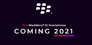 Poster BlackBerry 5G
