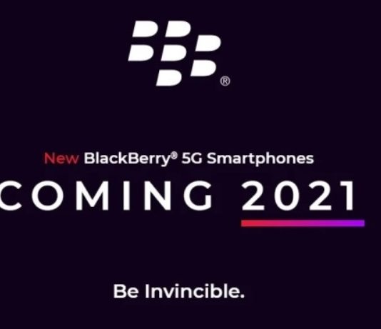 Poster BlackBerry 5G
