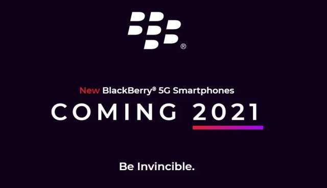 Poster BlackBerry 5G