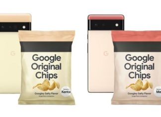 Snack promosi Google Pixel 6