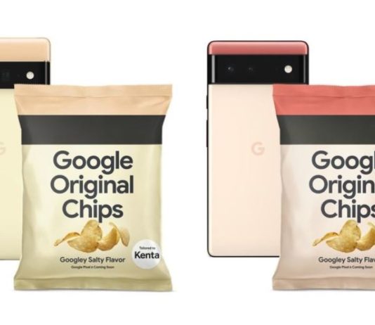 Snack promosi Google Pixel 6