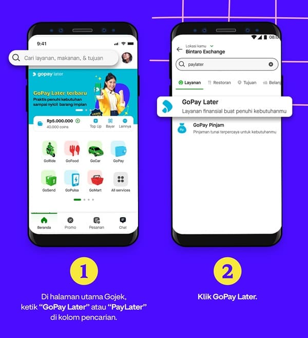 Cara Daftar Paylater GoJek